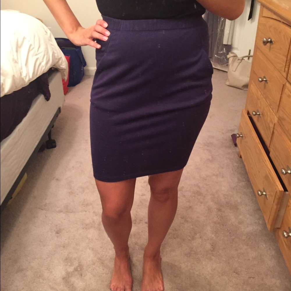 BDG Urban Outfitters Purple Stretch Skirt Sz Small